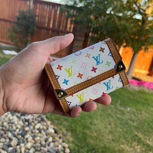 SOLD Louis Vuitton Multicolor Coin Card Case